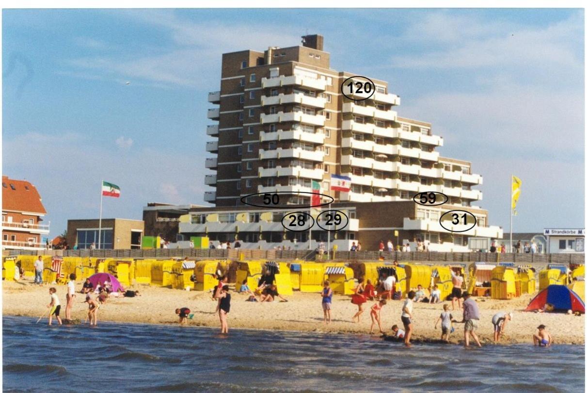Апартаменты Christiansen Im Panoramahaus Duhnen Куксхафен Экстерьер фото